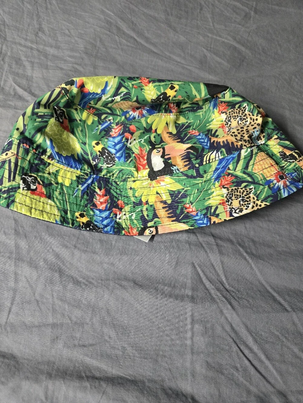 Kenzo Navy Logo Bucket Hat